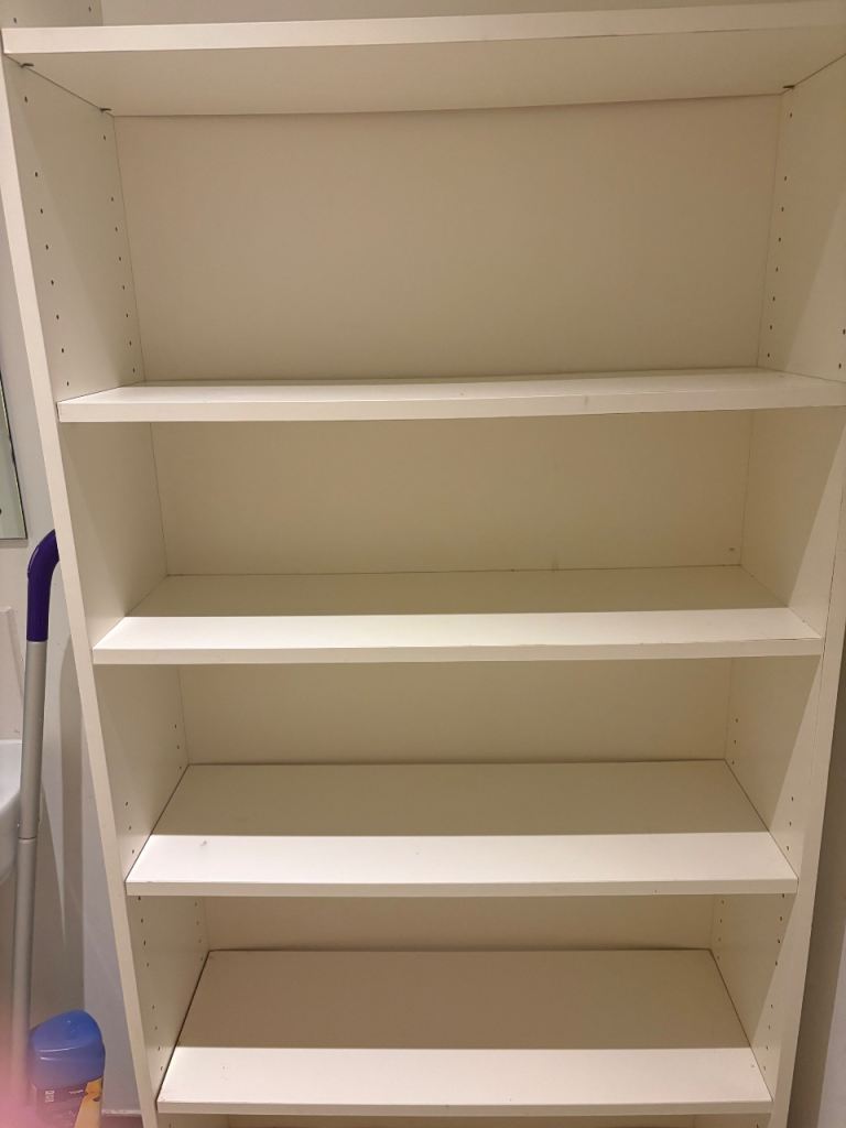 Free White Bookcase / Shelving Unit - Good Condition