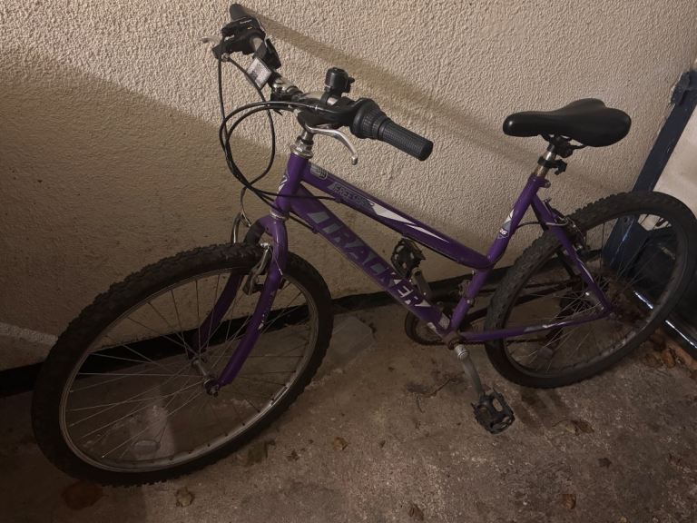 Bike for sale, with helmet and lock!