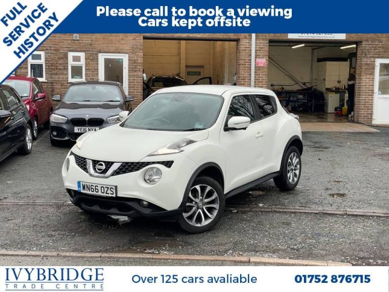 2016 66 NISSAN JUKE 1.2 DIG-T TEKNA SUV 5DR PETROL MANUAL EURO 6 (S/S) (115 PS)