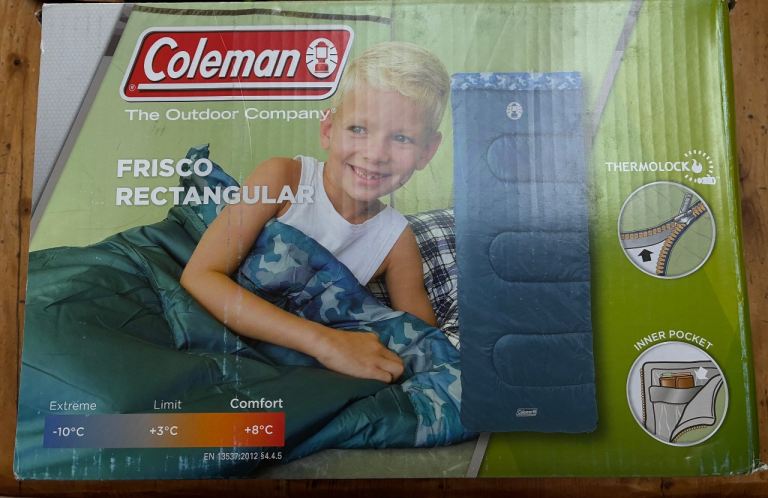 2 x Coleman Frisco Rectangular Sleeping Bag 