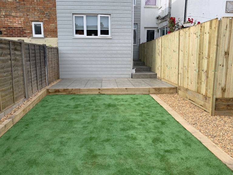 Landscaping ground works