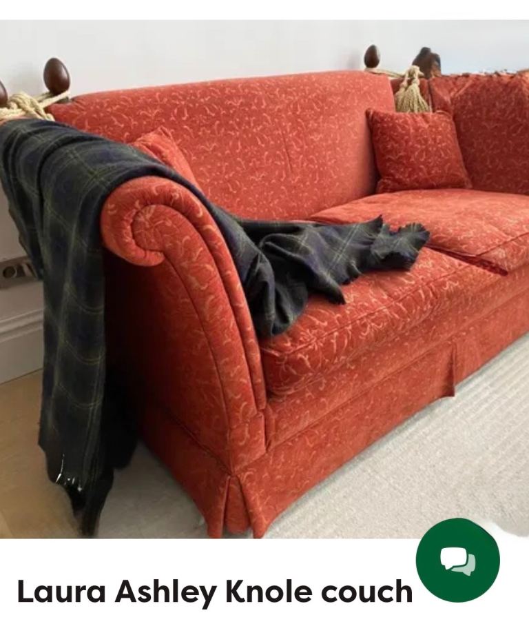 Laura Ashley Knole Couch to give away