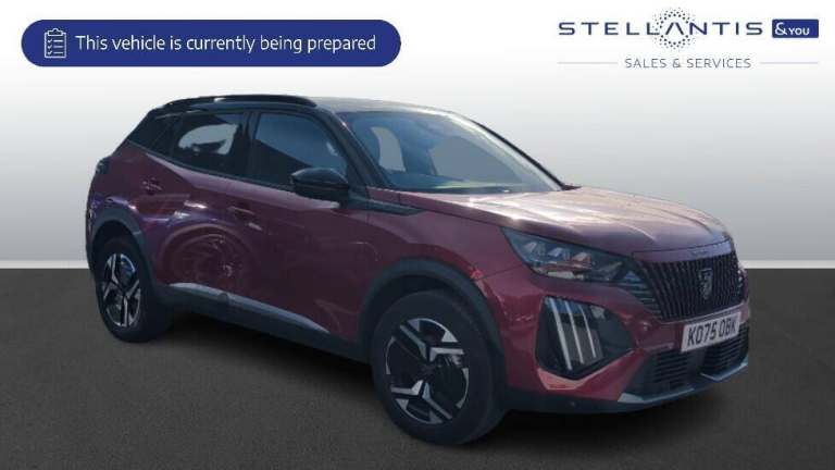 2026 Peugeot 2008 1.2 Hybrid 145 GT 5dr e-DSC6 HATCHBACK PETROL Automatic