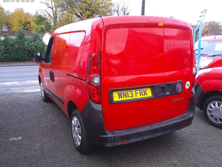 2013 Fiat Doblo 1.3 Multijet 16V Van Start Stop PANEL VAN Diesel Manual