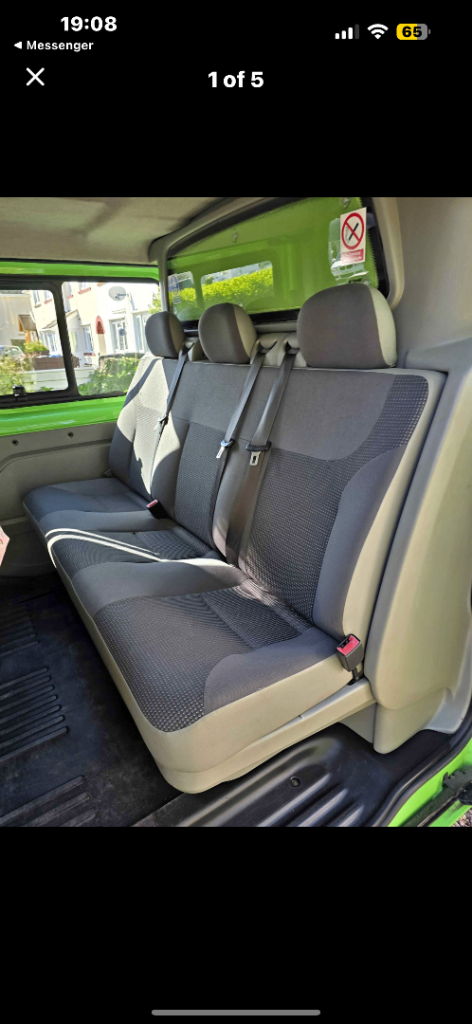 Vivaro crew cab seats