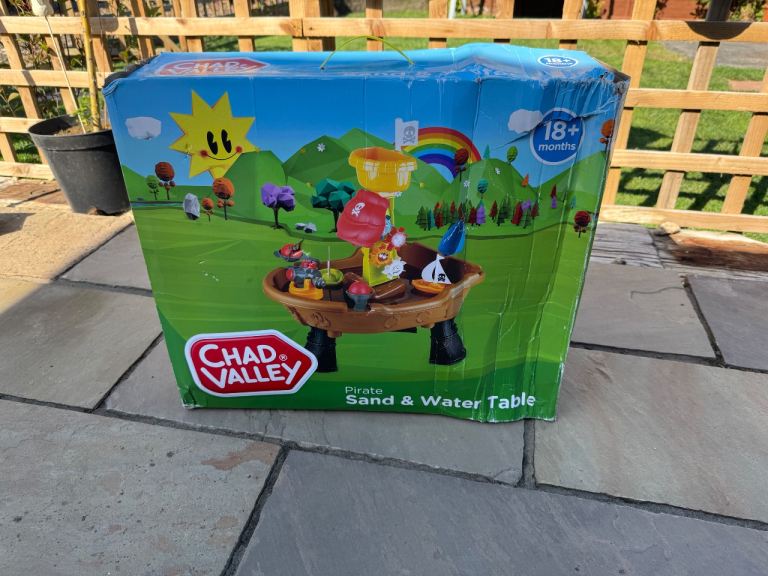 Chad Valley Pirate Sand & Water Table – Brand New, Boxed