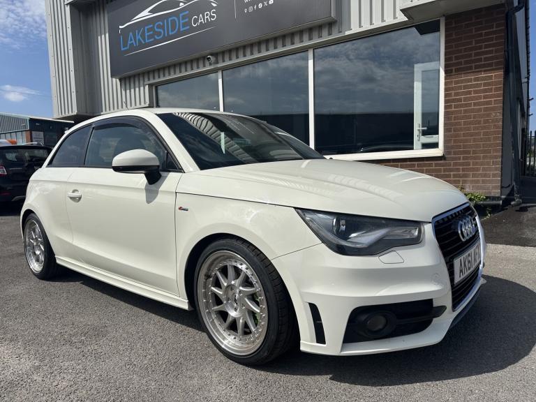 AUDI A1 1.4 TFSI S line White Auto Petrol 2011