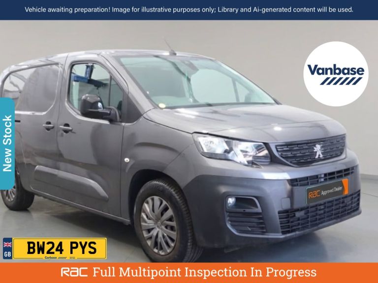 2024 Peugeot e-Partner 750 50kWh Asphalt Premium + Long Panel Van 6dr Electric Auto LWB (7.4kW Ch...
