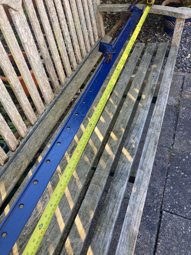 RECORD 6ft Blue Sash Clamp – Good Condition