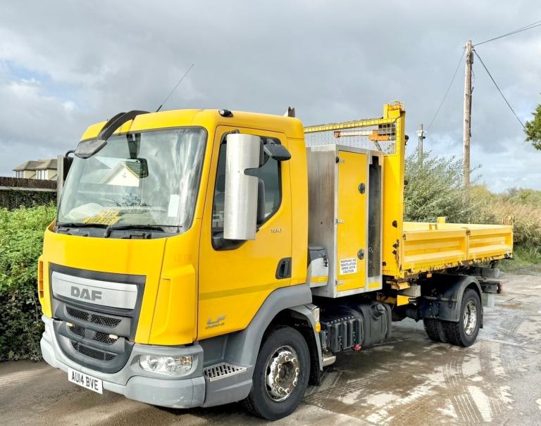 2014 DAF LF45.180 3 WAY DROPSIDE TIPPER TOOLBOX 12T MANUAL 116,000 MILE EURO6