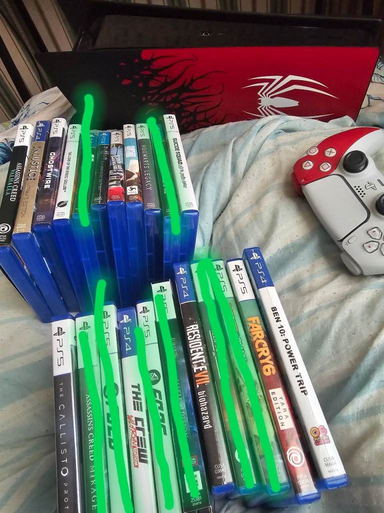 Bundle of PS4/PS5 Games – Good Condition
