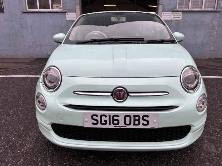 2016 Fiat 500 1.2 Pop Star 3dr HATCHBACK Petrol Manual