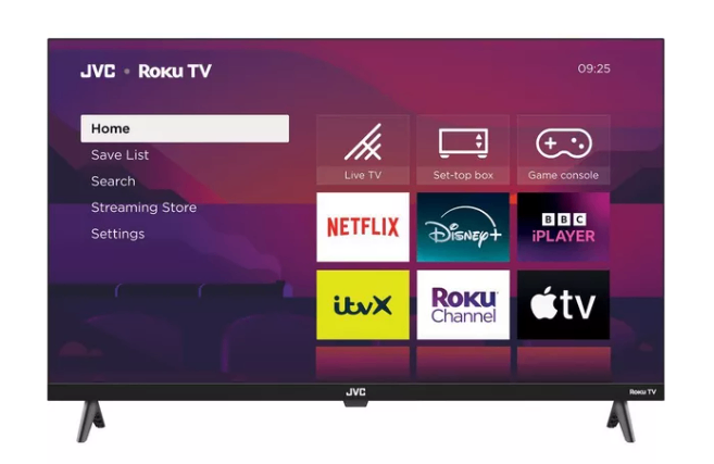 JVC 32" Roku Smart TV – As Good as New – £75 – Collection Only