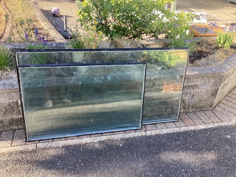 Glass double glazed