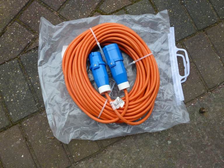 New and unused 25metre Caravan/Motorhome Hook Up Lead