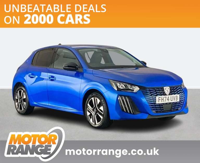 2025 Peugeot 208 1.2 PureTech 100 Allure 5dr HATCHBACK PETROL Manual