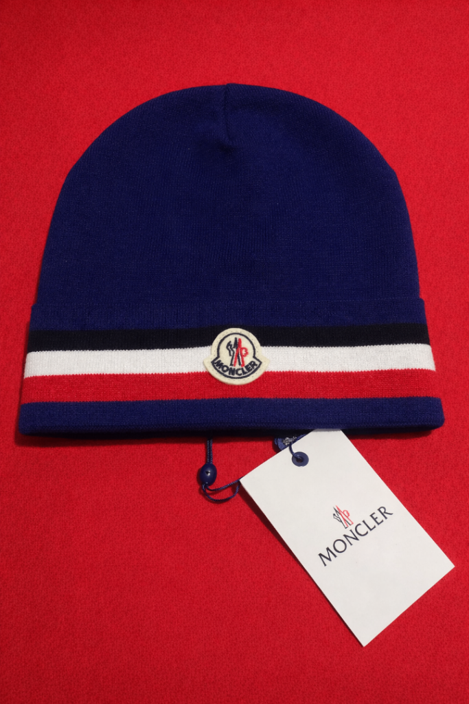 Navy Moncler Beanie