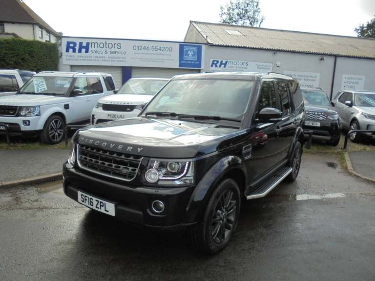 2016 Land Rover Discovery 3.0 SDV6 Graphite 5dr Auto Towbar Black 7 Seater  ESTATE Diesel Automatic