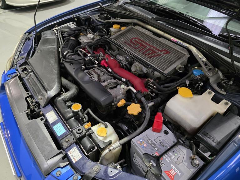 SUBARU IMPREZA WRX STI 2.0L JDM WIDE TRACK TWIN SCROLL Blue Manual Petrol 2004