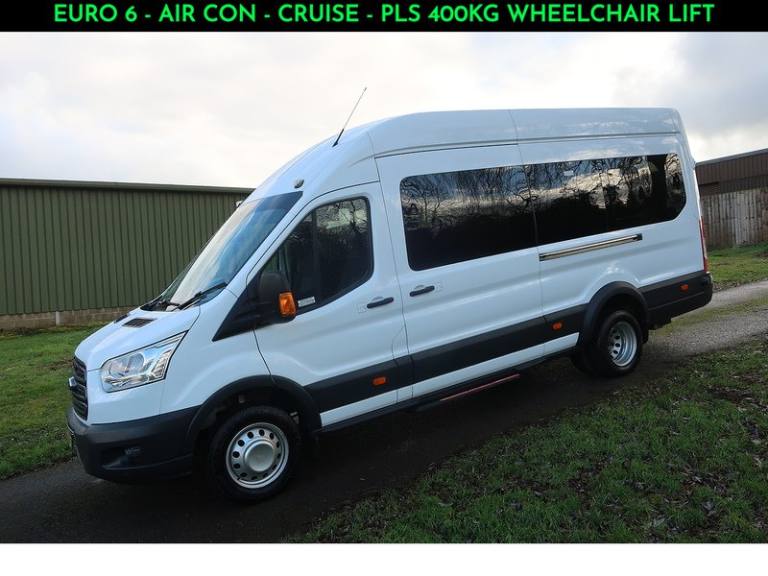 2018 Ford Transit 2.2 TDCi 460 HDT Trend L4 H3 Wheelchair Accessible Minibus Euro 6 (16 seats Min...