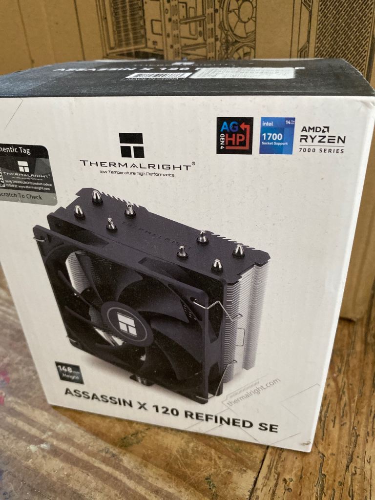 Thermalright Assassin X 120 Refined SE CPU Cooler – New, Boxed