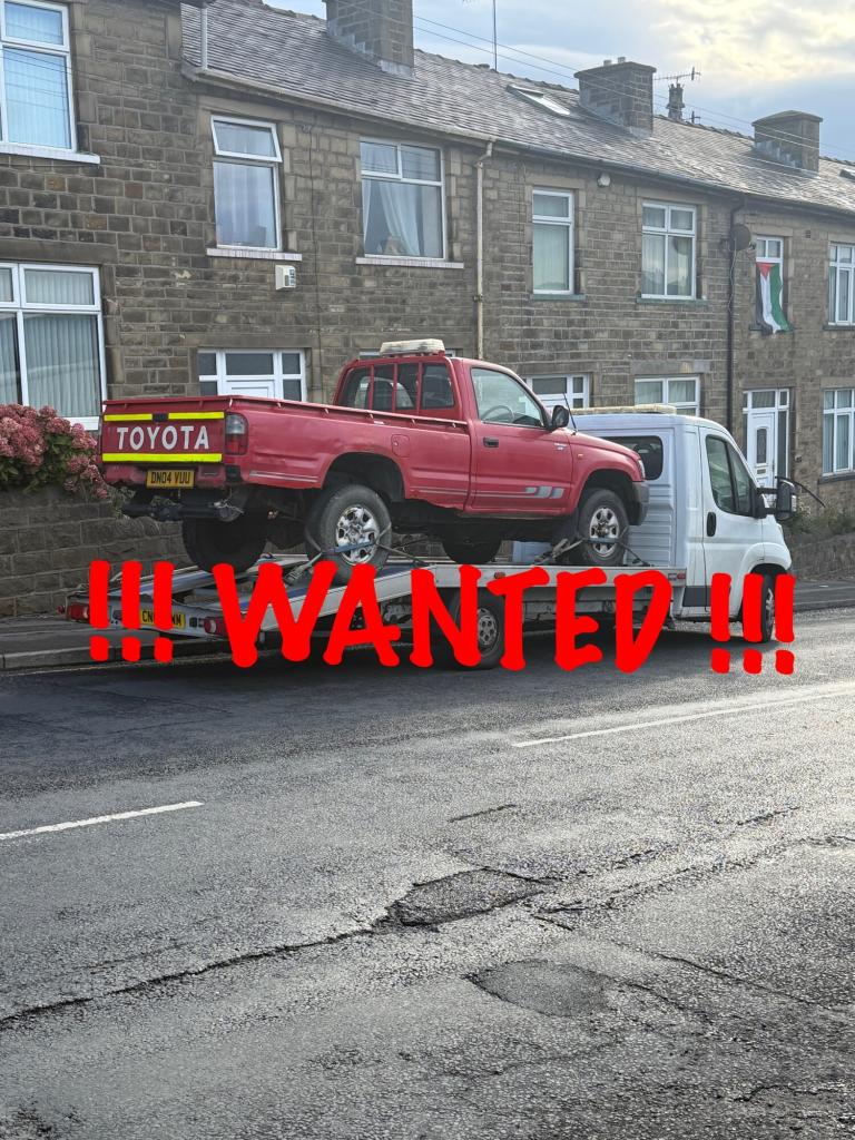 2003 Toyota Hilux WANTED ALL TOYOTA HILUX!!! ANY AGE!!! TOP PRICES PAID!!!! PICK UP Diesel Manual