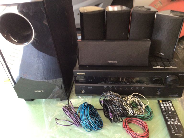 Onkyo Home Cinema System with Speakers and Receiver