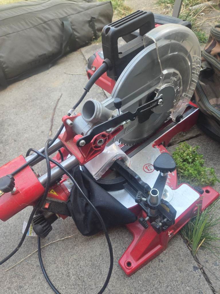 Einhell Mitre Saw with Stand – Good Condition, Fully Functional