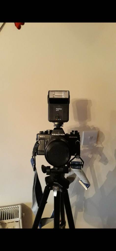 Praktica 35mm camera and accessories 