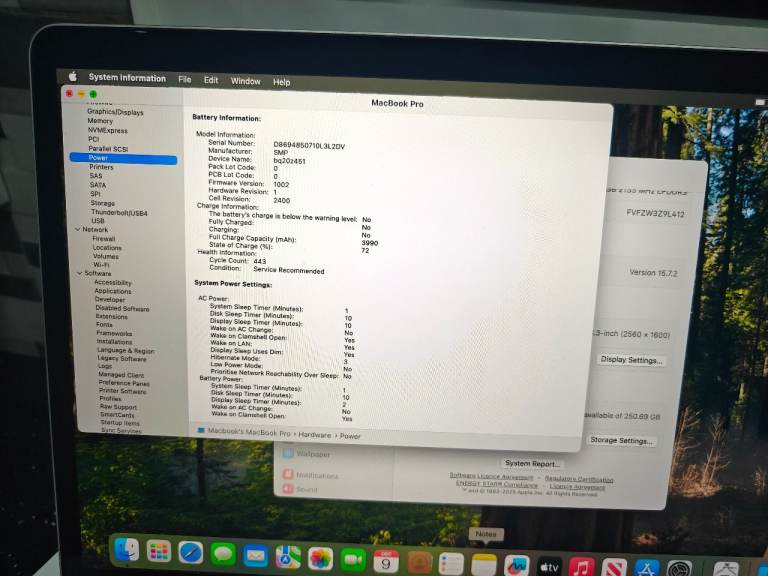 Apple MacBook Pro 13-inch 2019 Intel Core I5, 8GB RAM, 256GB SSD, Touch Bar