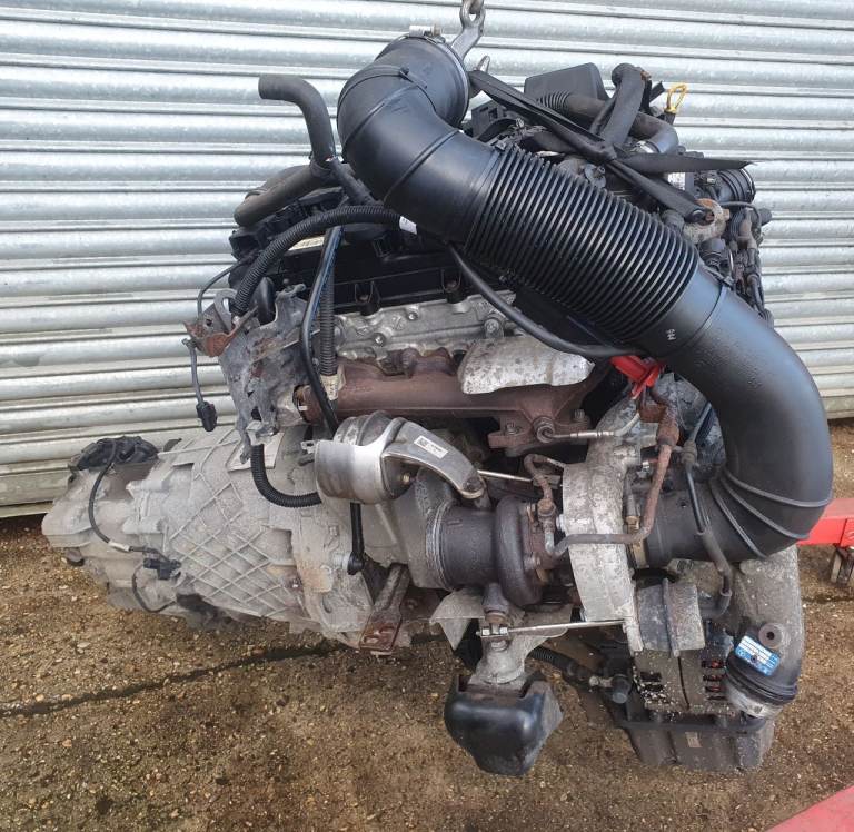 Mercedes Sprinter 06/2016 95kW 2.1 CDI OM651 Complete Engine with gearbox 