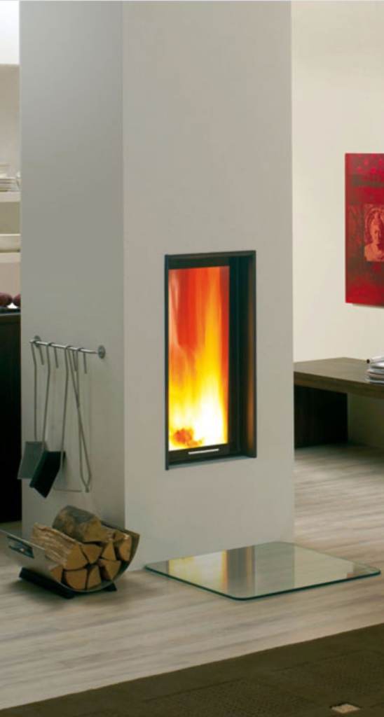 Wood burning stove, used. 6kw Spartherm inset