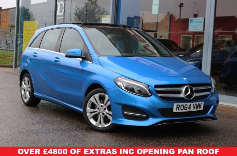 2015 64 MERCEDES-BENZ B-CLASS 1.6 B180 SPORT MPV 5DR PETROL 7G-DCT EURO 6 (S/S)
