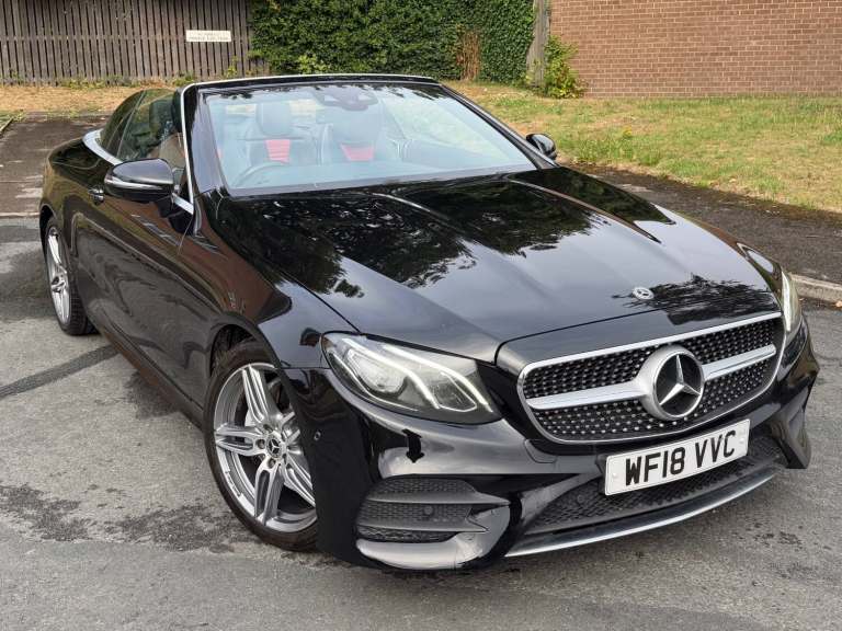 2018 Mercedes-Benz E Class E220d AMG Line Premium 2dr 9G-Tronic CONVERTIBLE Diesel Automatic