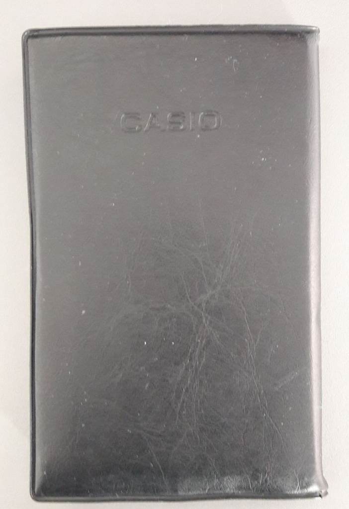 Calculator Casio SL300J and case Vintage 1980’s Solar powered – post or collect