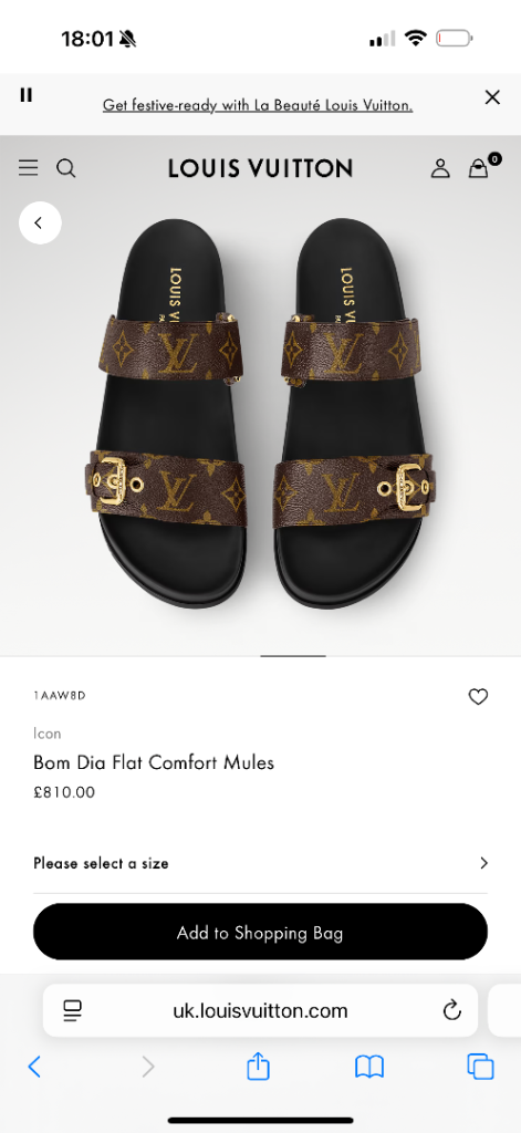 image for Louis Vuitton sandals 