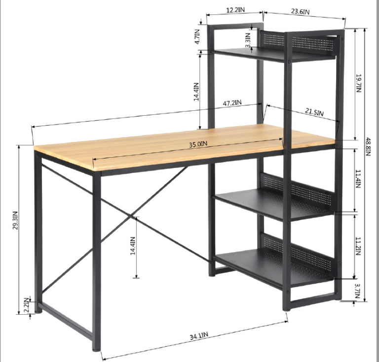 Home Office Computer Desk - ***Comes Unassembled!*** | in Acton, London ...