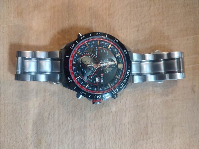Curren Chronograph style watch.