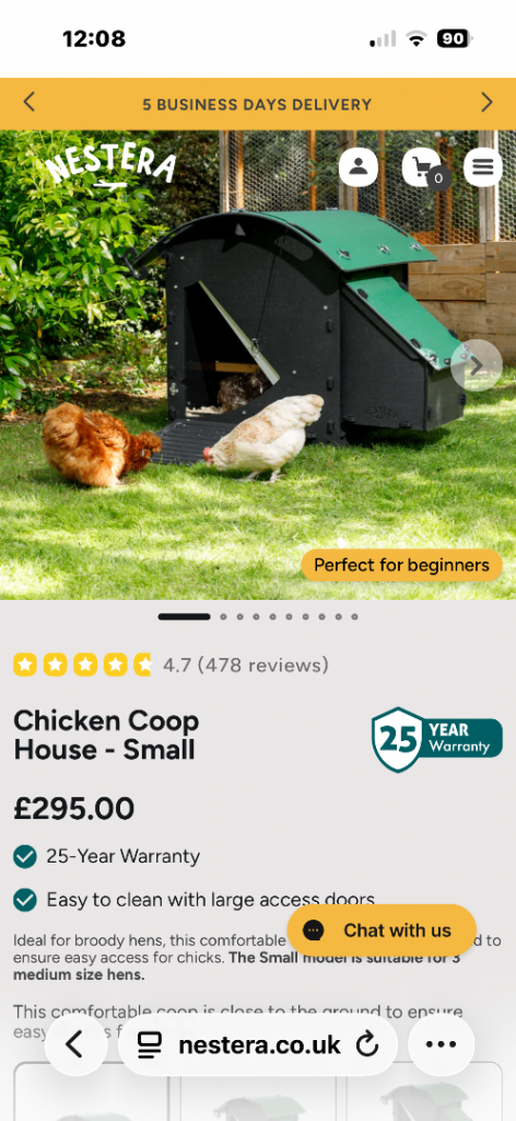 Nestera Chicken coop