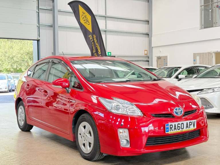 2010 Toyota Prius Toyota Prius Hybrid Petrol Red 2010 5 Seater  1.8L Hybrid