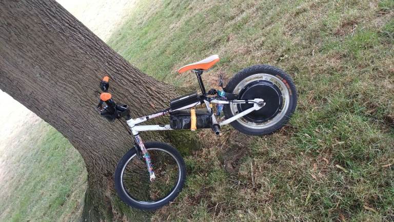 2000WATT 52V SWAP FOR MOUNTAIN BIKE EBIKE TRY ME