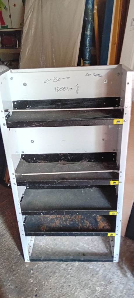 Van Metal Storage Racking unit