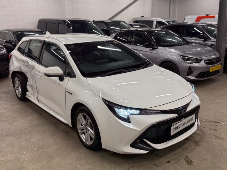 2021 Toyota Corolla 71 Reg 1.8 VVT-i Hybrid Icon 5dr CVT Auto Estate salvage damaged Estate Petro...