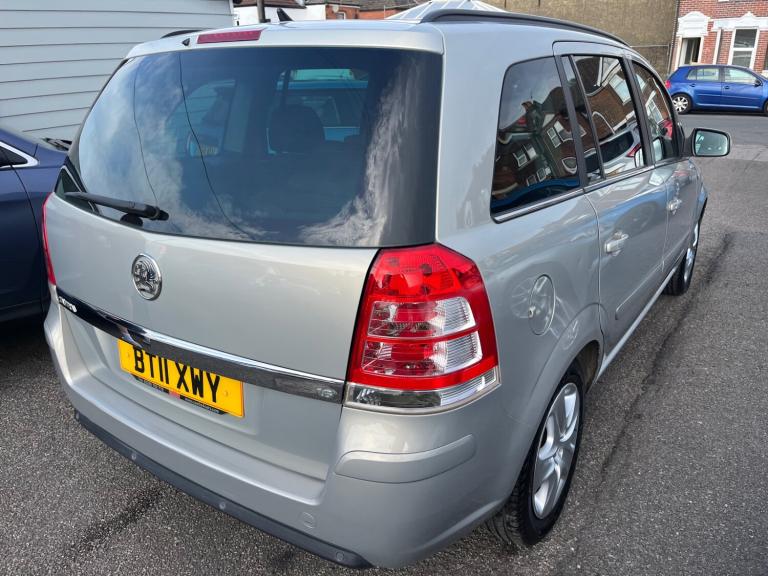 2011 Vauxhall Zafira 1.6i [115] Exclusiv 5dr MPV Petrol Manual