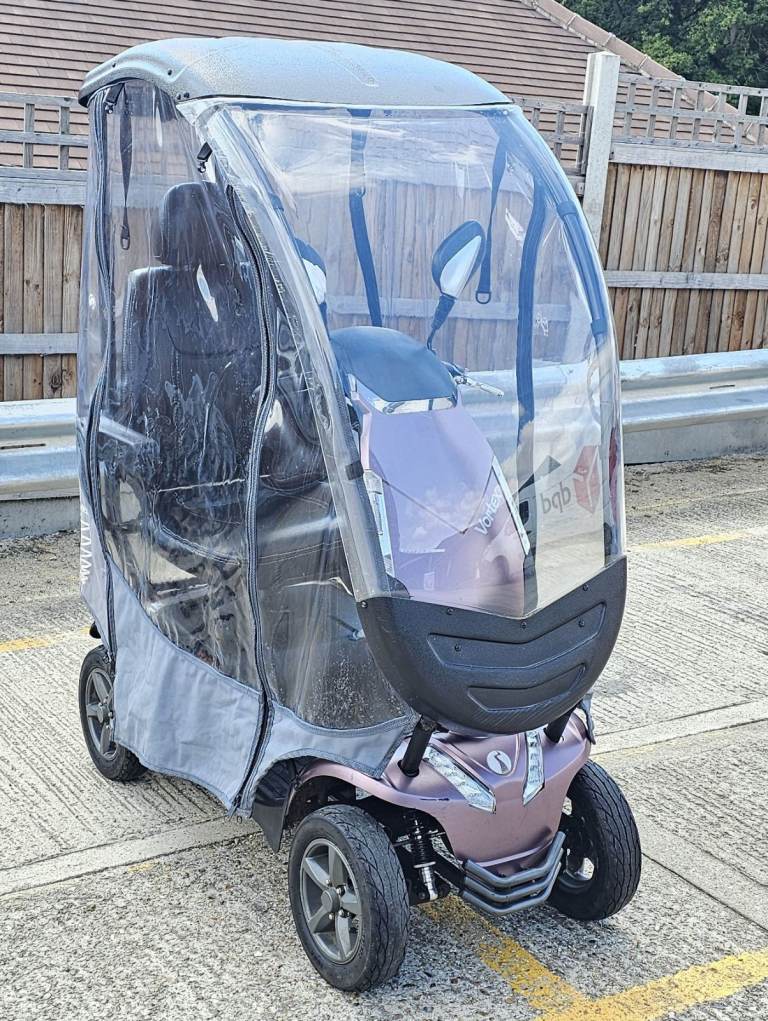 Rascal Vortex 8 mph Mobility Scooter With Canopy The purple one. ** I Can Deliver *