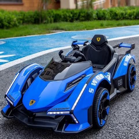 Four Wheel Ride Along Car, Leather Seat 12v With Remote Control