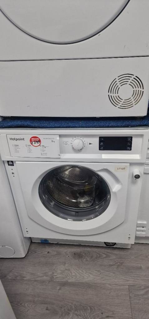 Hotpoint 9kg Integrated Washing Machine 