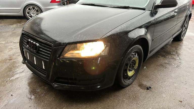 Audi A3 front bumper headlight slam panel 