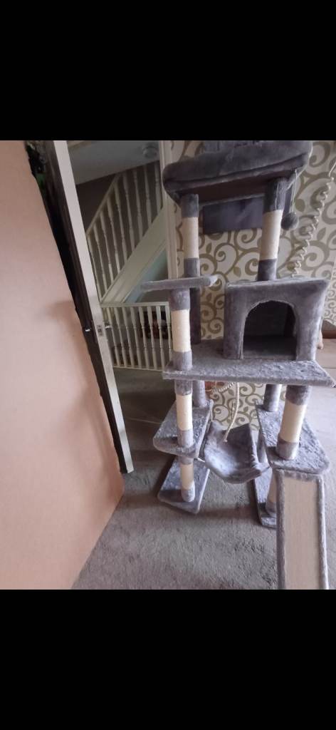 Cat tree grey
