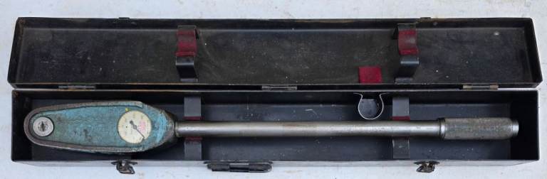 VINTAGE HEAD TORQUE Wrench 3/4" British Made. READ DESCRIPTION PLEASE.